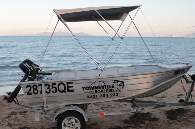 Townsville Boat Hire Boat 03 - 3.75m tinnie